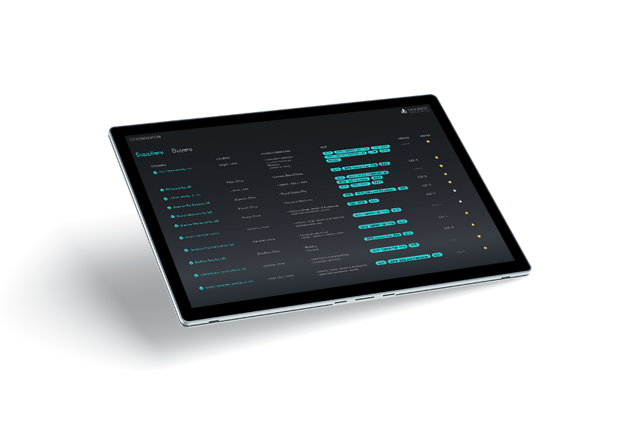 Source Alliance Network Overwatch Supply Chain Visibility Software