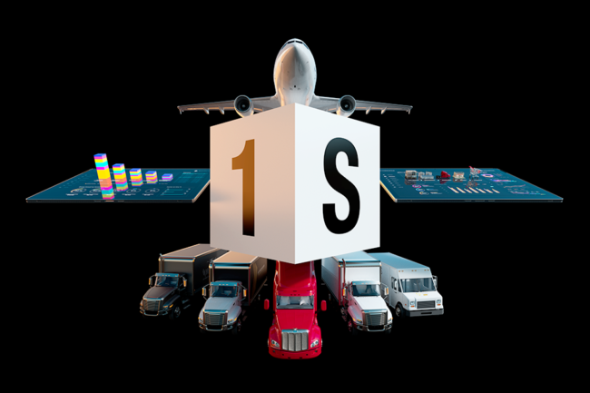 Onesource Transportation Management System Logo 3pl Logistic, Analytics